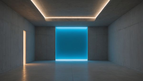 Paredes vacías, el sitio donde casi nadie piensa poner luz